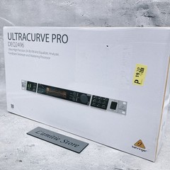 Behringer DEQ2496 Ultracurve Pro 2Channel Equalizer Mastering Processor DEQ 2496