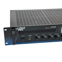 Pyle Pro PT-610 600-Watts 5-Channel Rack-Mountable Power Amplifier/Mixer