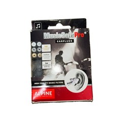 Alpine Hearing Protection MusicSafe Pro Earplugs (Transparent)