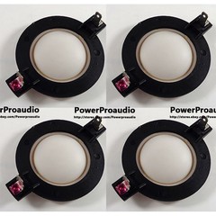 4pcs Diaphragm For RCF-M83 for RCF N350, ART 300 Driver, 8 Ohms 44mm