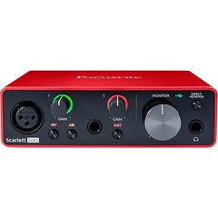 Focusrite Scarlett Solo 3rd Gen 2-Channel Pro Audio Interface – SCARLETT-SOLO in