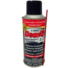 2 PK DeoxIT D5S-6-LMH Can, LMH Spray Valve,5% Solution,5oz FRESH STOCK CAIG LABS