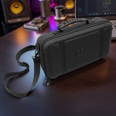 CASEMATIX Travel Case Fits Zoom LiveTrak L-6 Mixer, Cables, Power Supply & Gear