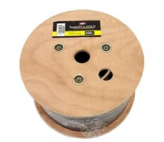 Bulk Spool Instrument Guitar Cable 500′ ft OSP SuperFlex GOLD