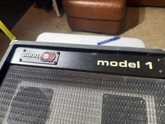 SUNN Model 1 – PA SPEAKER Cabinets RARE 4×12 Pair Mint 1970s – Must See!