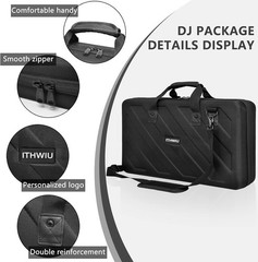 Lightweight Molded Hard Storage Case Fits Pioneer DDJ 1000, 1000SRT DJ Controlle