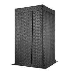 6.56 ft Portable Vocal Booth Recording Sound Booth Studio for Echo-Free Vocals