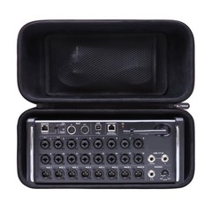 LTGEM Case Compatible with Behringer X Air XR18 / XR16 / XR12 Digital Black
