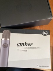 Blue Ember XLR Studio Condenser Mic for Recording and Streaming