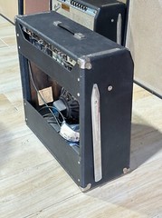 1968 Fender Super Reverb 1st year Silver Face same as pre-CBS w/fact. drip rail.