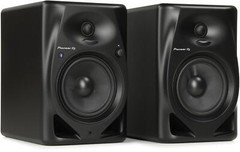 Pioneer DJ DM-50D-BT 5-inch Desktop Active Monitor Speaker Pair with Bluetooth –