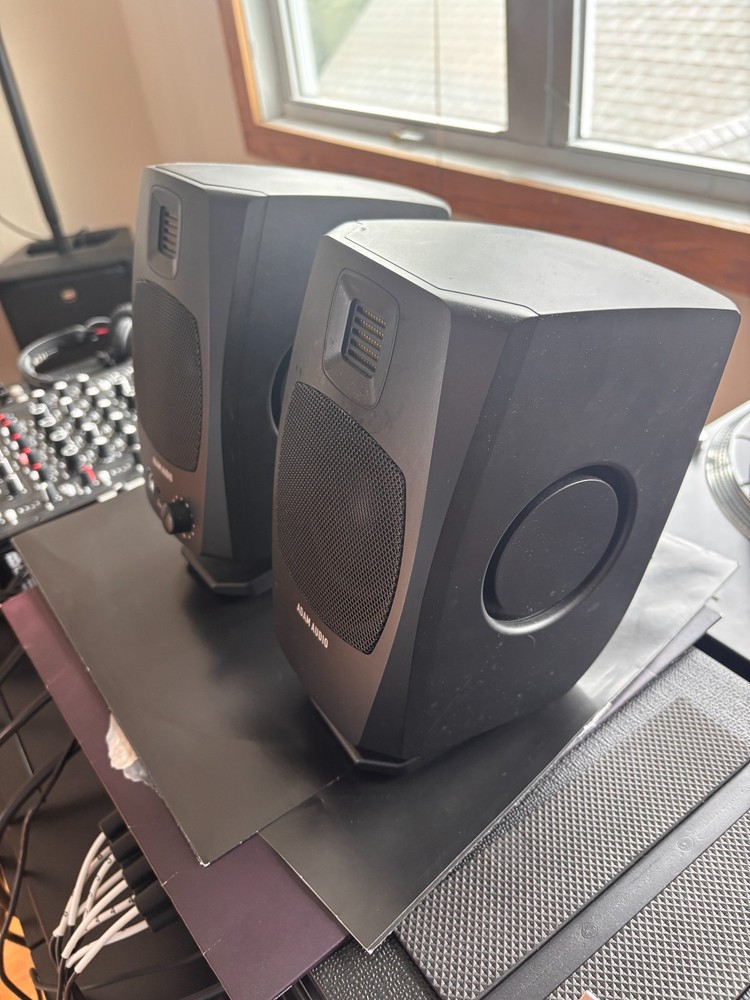 ADAM Audio D3V 3″ Active Studio Monitors, Black (Pair)