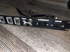 1RU Custom Broadcast Interface Panel w/ Switchcraft XLR A Power 1 U 1 RU