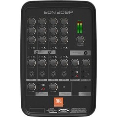 JBL EON208P Portable Live Music PA System 8-Ch Mixer 2-Speakers Mic & Cable