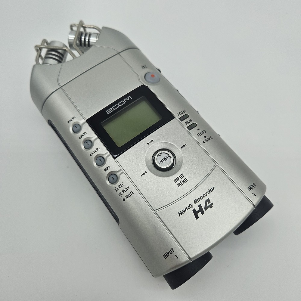 Zoom H4 Handy Recorder 4-Track Digital Complete New Open Box with CD Bundle
