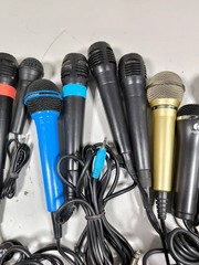 LOT OF 10 Various Brands & Models Microphone Used Working