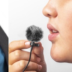 20Pcs Durable Microphone Windscreens Furry Cover Assorted Colors for Stage Use