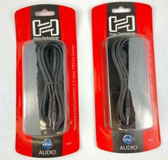 Hosa CMM-510 Stereo Interconnect Cable 2.5 MM TRS To Same 10 ft Lot of 2