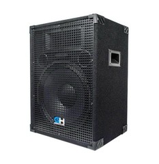 Pair of Passive 15 Inch 2-Way PA/DJ Loudspeaker Cabinets – 800 Watts Full Range