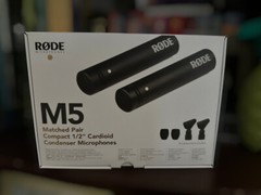 Rode Microphones M5-MP Compact 1/2″ Condenser Microphone – Matched Pair