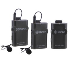 BOYA 2.4G Wireless Lavalier Microphone System for DSLR Camera Smartphone PCS
