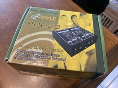 Pyle-Pro PDC22 Dual Direct Box DI – 1/4“ Instrument To Balanced XLR
