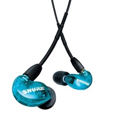 Shure Aonic 215 SE215 Sound-Isolating Earphones Blue SE215DYBL+UNI