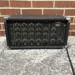 Yamaha EM-85 Integrated Mixer Amp Vintage 1980s Japan 4-Channel PA with Echo