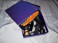 MCM Vintage Japan 1960s CALRAD DM-19 High Impedance Dynamic Microphone In BOX