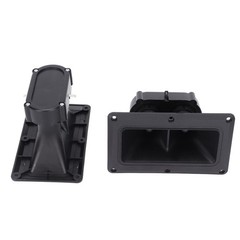 High Sensitivity Dual Drive Piezoelectric Horn Tweeter Speakers – 2 Pack, 75-150