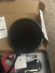 Unbranded Black Professional Condenser Microphone Kit One Size