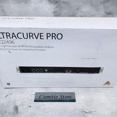 Behringer DEQ2496 Ultracurve Pro 2Channel Equalizer Mastering Processor DEQ 2496
