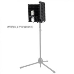 Microphone Isolation Shield Studio Mic Sound Absorbing Foam for Recording Studio