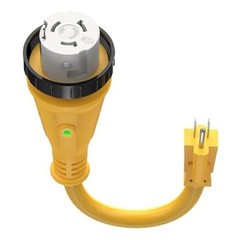 110V RV 15M/50F 12″ LED Indicator 50A to 15A 110V