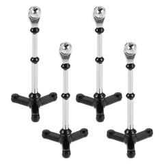 4pcs Tiny Simulation Props Microphones | Miniature Doll House Microphone