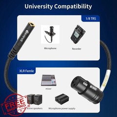 Devinal XLR to 3.5mm Rotatable Cable 1FT