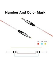 PRORECK 6ft Snake Cable, 8-Channel Shielded Audio Cable 1/4“ TRS, with…