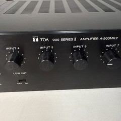 TOA A-903MK2 900 Series II Amplifier w/ (2) U-01 Input Modules