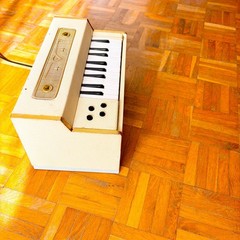 Micro “Fisetta” Jacket (Italy, 1950s) Mini Chord/Reed Organ! 20 keys! Rare!