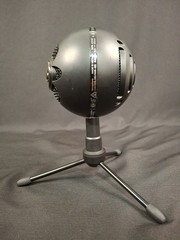 Blue Snowball ICE USB Condenser Microphone Matte Black **Tested & Working**