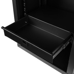 Gator Rackworks Shallow 2U Rack Mount Drawer Space – Shallow, Black