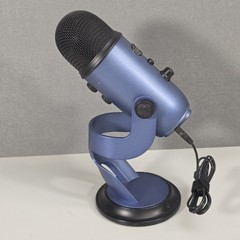 Blue Yeti USB Desktop Microphone Blue Mute Switch Adjustable Gain Condenser VG
