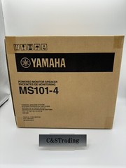 YAMAHA MS101-4 powered Monitor Speaker full-range bass-reflex 30W Black