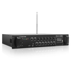 Sound Town 180 W 6-Zone 70V/100V Commercial Power Amp with Bluetooth STCA180-6Z