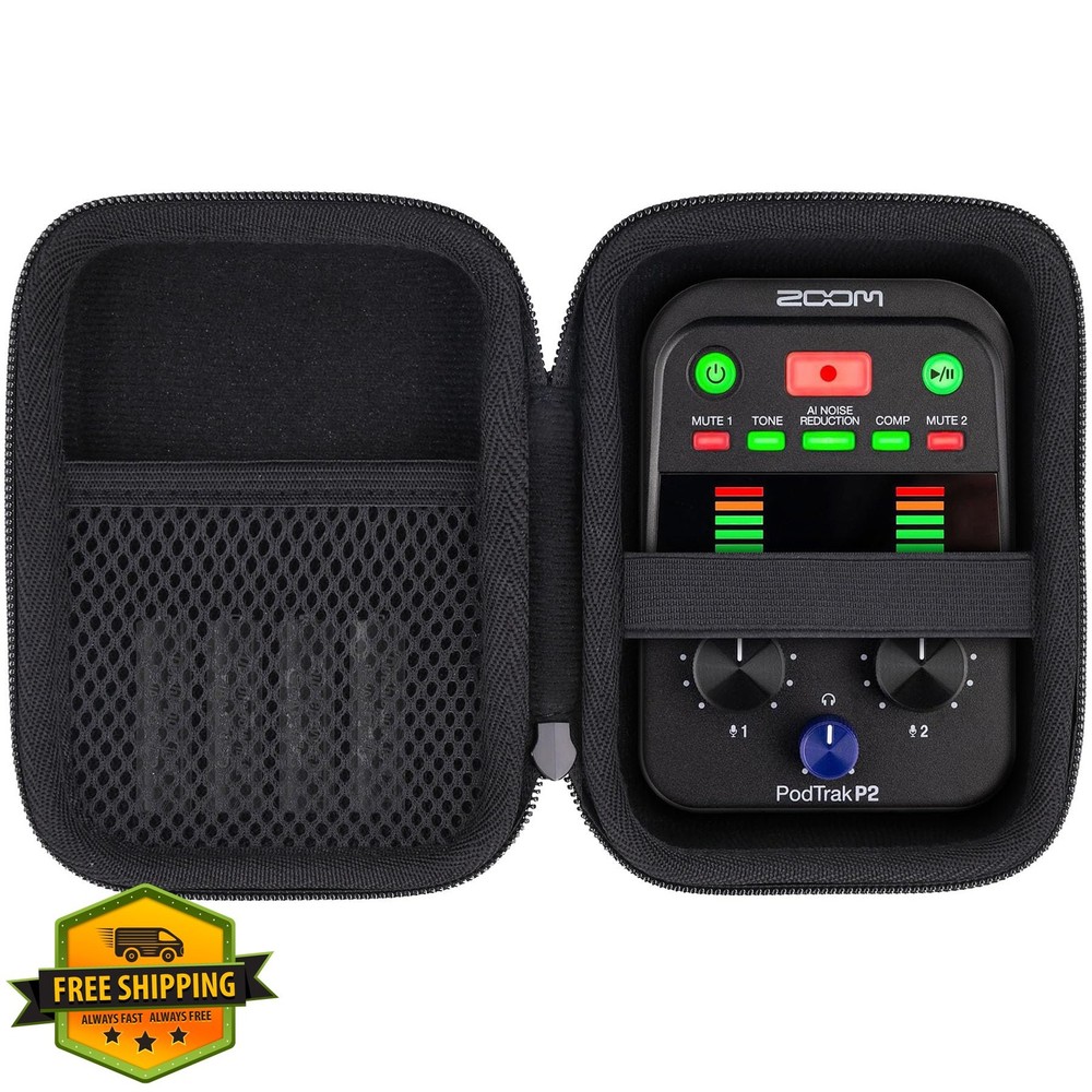 co2CREA Case Zoom PodTrak P2 Recorder