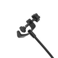 Microphone Pop Filter Dual Layered Mic Shield With Flexible 360° Gooseneck Clip