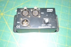 Audio-Technica AT 8681 UniMix Two Inputs One Output Black Combiner Mic Line 4526