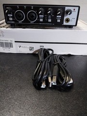 2i2 USB Audio Interface Podcast Recording 24-bit 192kHz USB-C Plug and Play