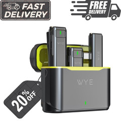 Wireless AudioPro Microphone with Clear Voice Capture