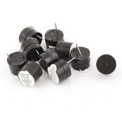 10 Pcs 12mm x 9.5mm Active Buzzer Alarm Ringer DC12V 80dB